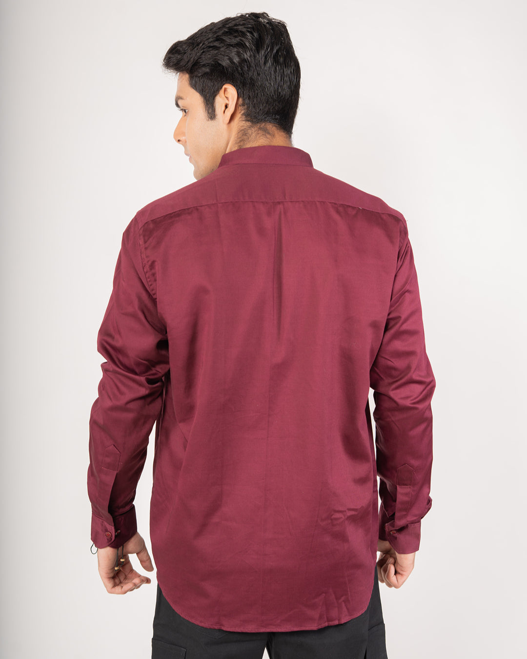 Premium Red Wine Classic Button-Down Shirt